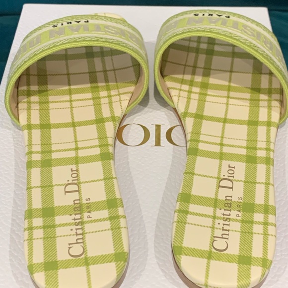 SOLD-Dior Dway Slides Size 38 - Picture 4 of 6